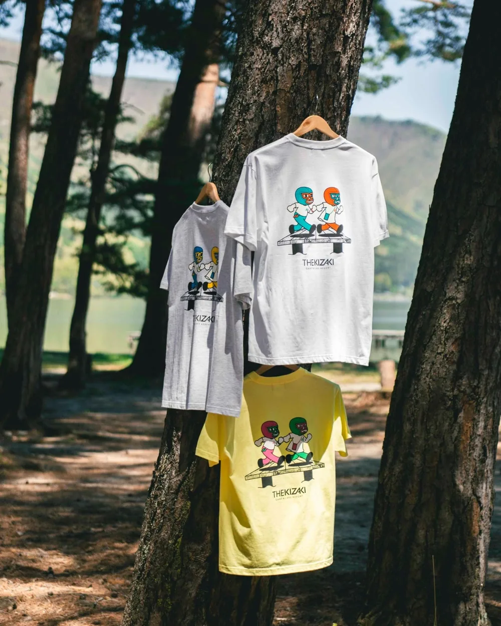 TOBIDASHI MASK TEE（AFTERS コラボTEE）